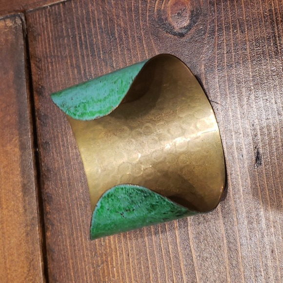 Brass cuff - Picture 3 of 4